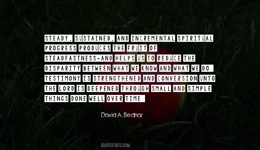 Quotes About Small Progress #421914