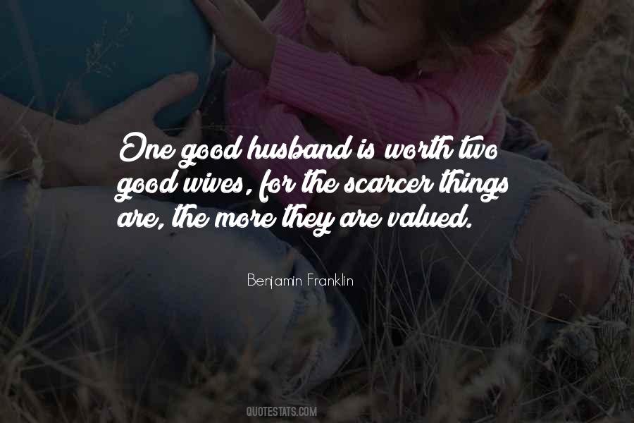 Good Husband Quotes #19449