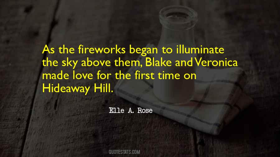 Fireworks Love Quotes #1543030