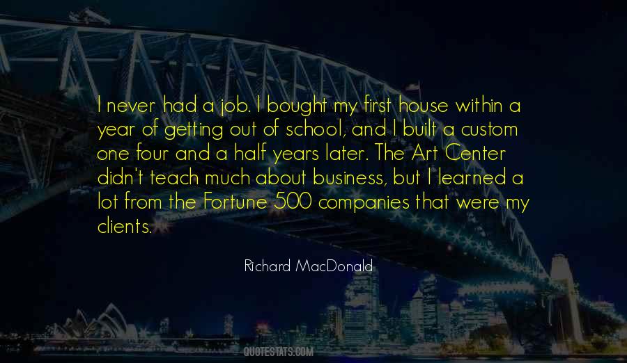 First Year In Business Quotes #1719888