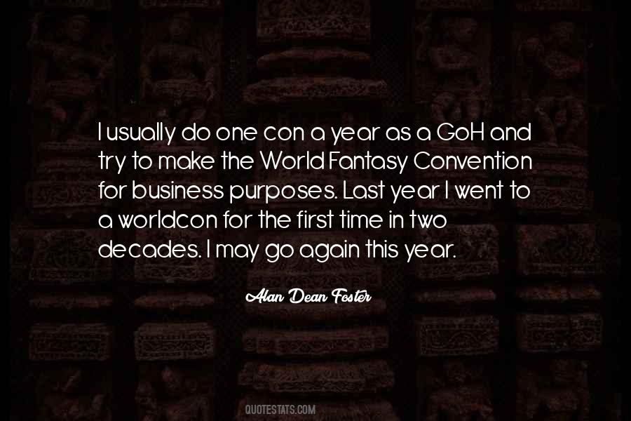 First Year In Business Quotes #564179