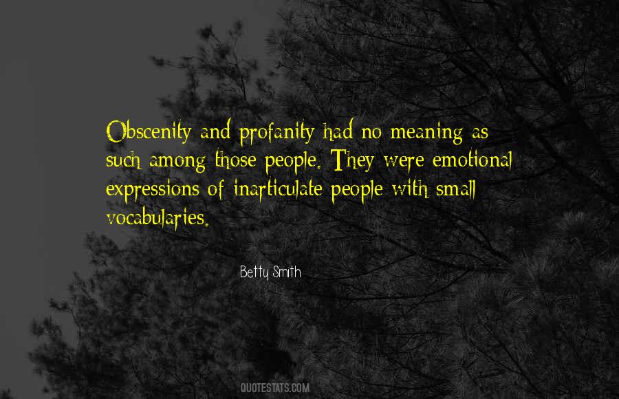 Small Meaning Quotes #1194609