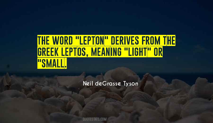 Small Meaning Quotes #618265