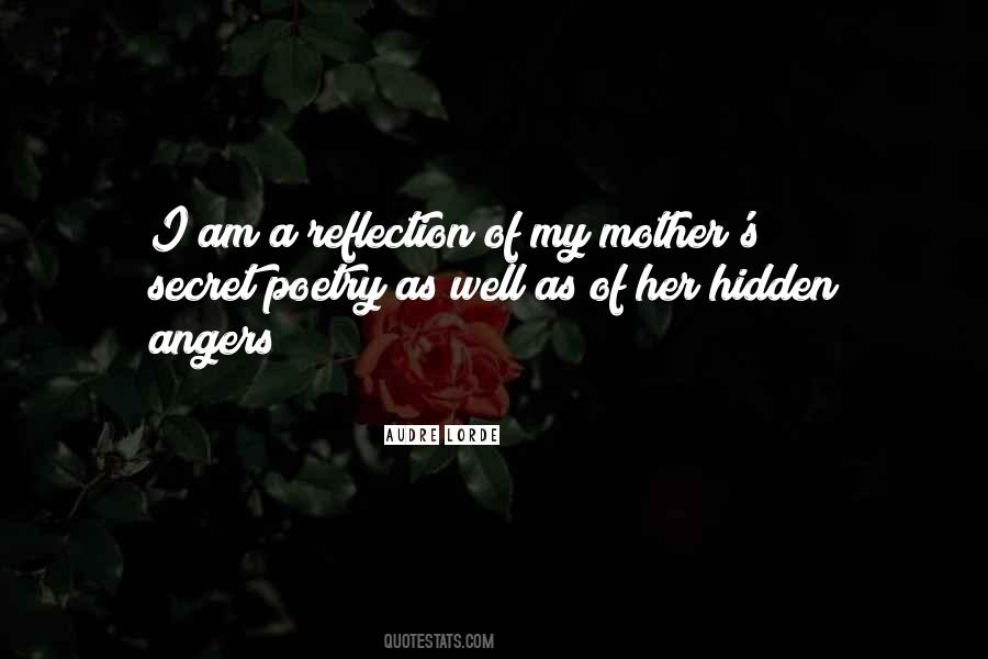 I Am A Reflection Of My Mother Quotes #1690628