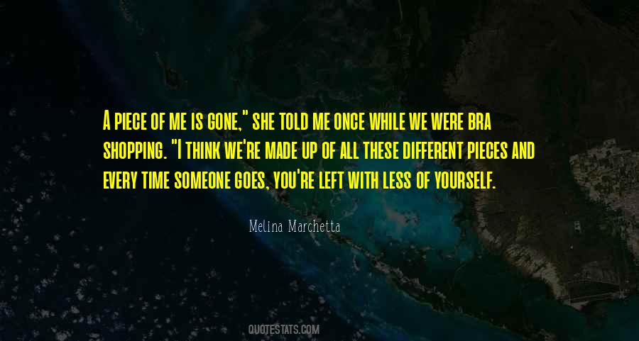 Once Gone Is Gone Quotes #1198631