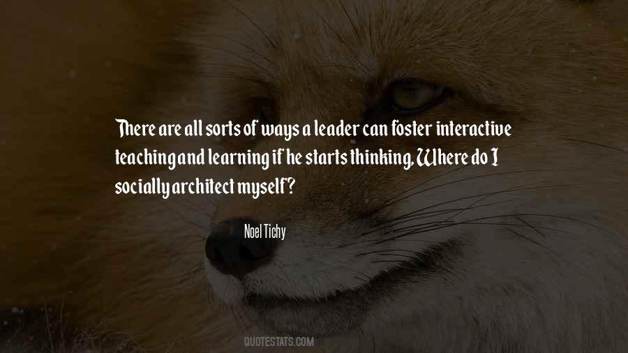 Learning Leader Quotes #1331696