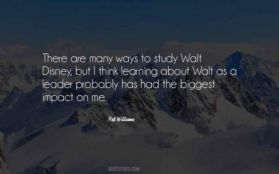Learning Leader Quotes #1529654