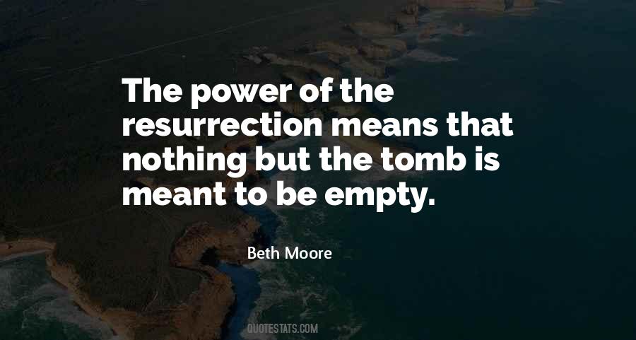 Quotes About The Empty Tomb #123825