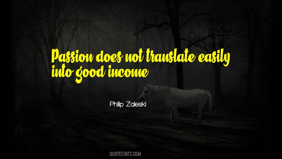 Good Income Quotes #625084