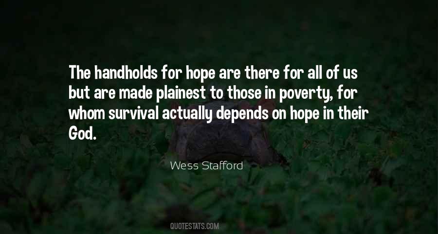 Quotes About Survival Hope #1709677