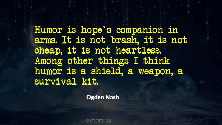Quotes About Survival Hope #1854554