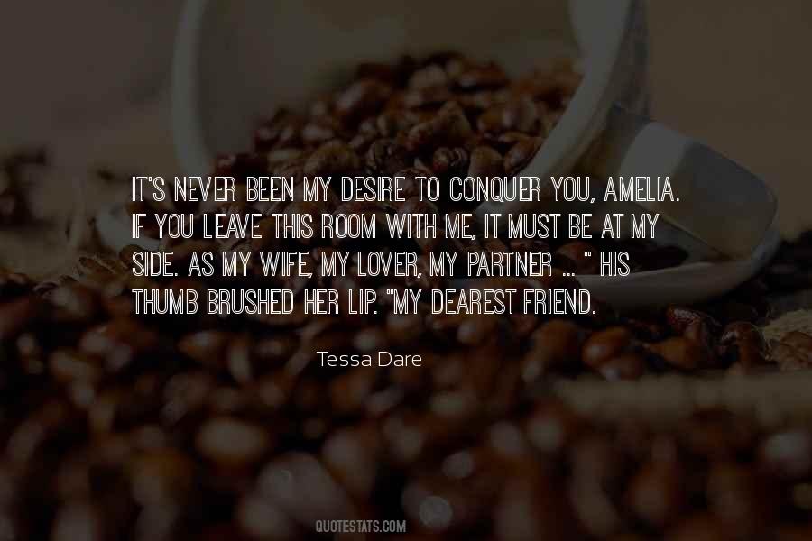 Never Leave Me My Love Quotes #1127802