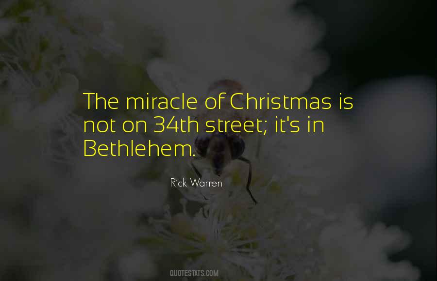 Quotes About The Miracle Of Christmas #1846219