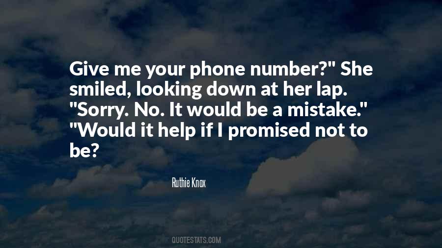 Sorry Mistake Quotes #1032363
