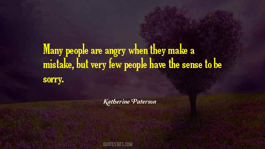 Sorry Mistake Quotes #1248632