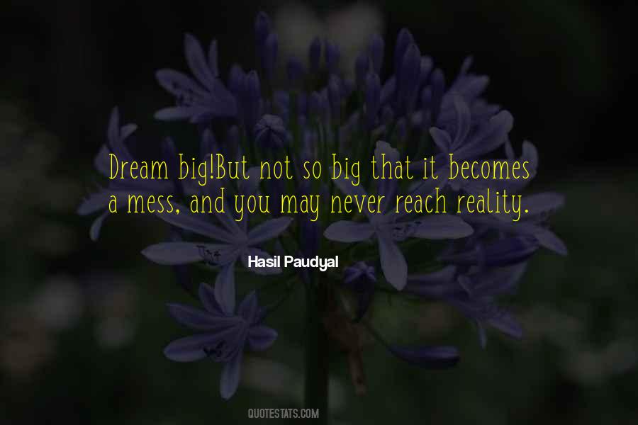 Dream So Big Quotes #1736717