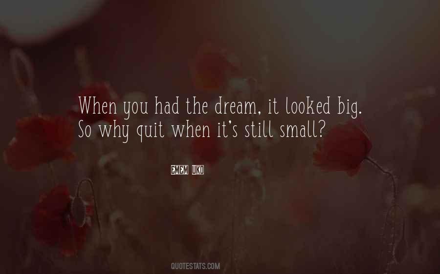 Dream So Big Quotes #588296