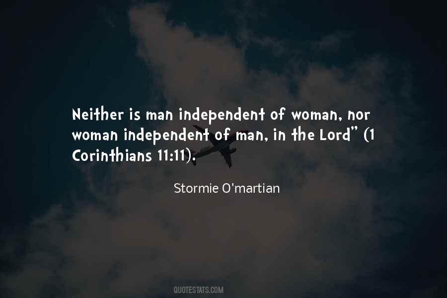 Woman Independent Quotes #1039704