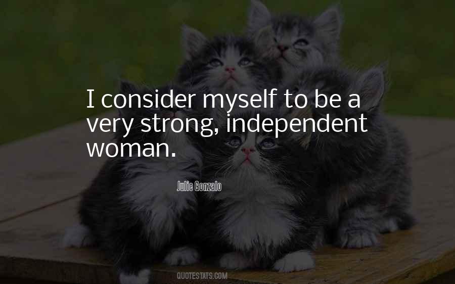 Woman Independent Quotes #757398