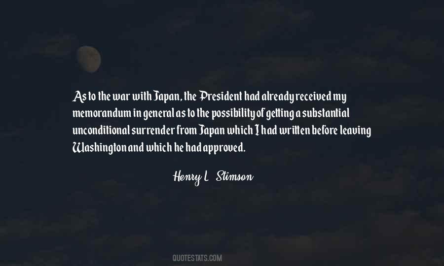 War Surrender Quotes #1413756