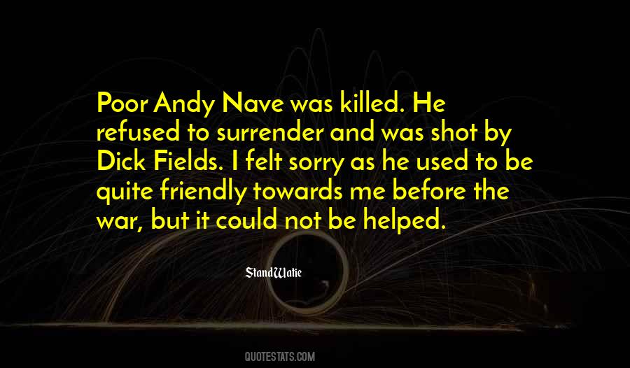War Surrender Quotes #1598845