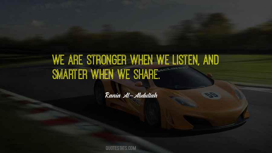 We Listen Quotes #971091