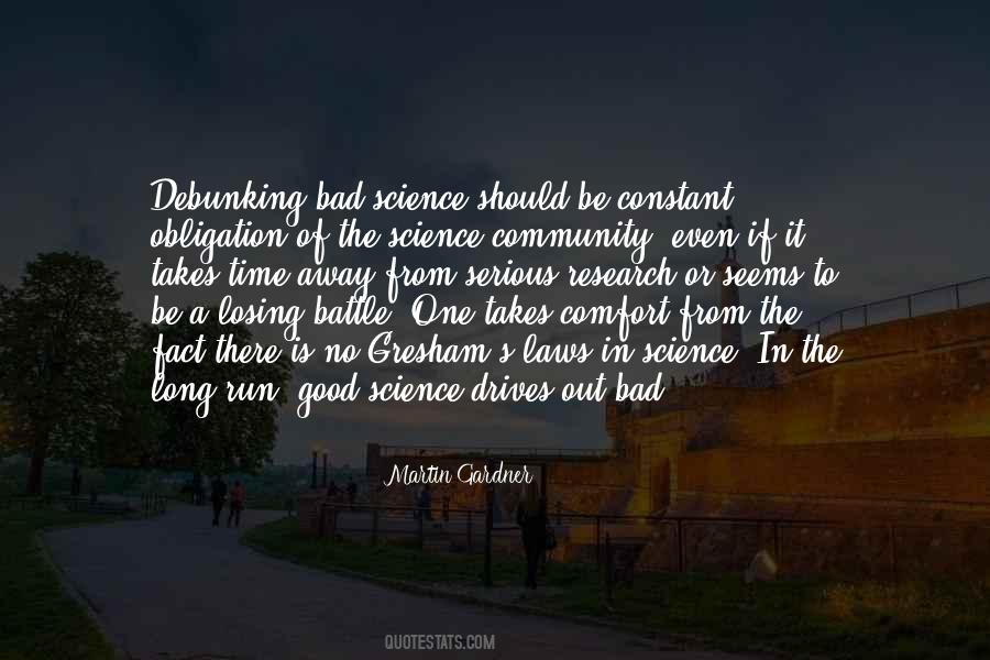 Good Is Bad Quotes #58802