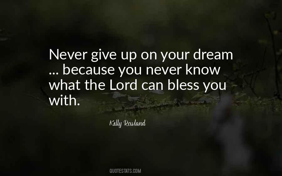 Quotes About Never Give Up Your Dream #464116