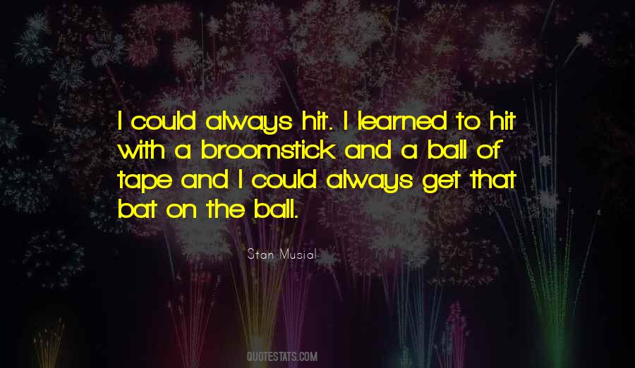 Bat And Ball Quotes #636995