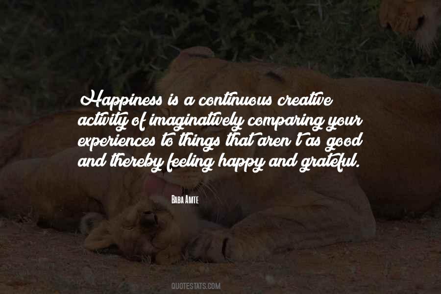 Feeling Happy And Grateful Quotes #924080