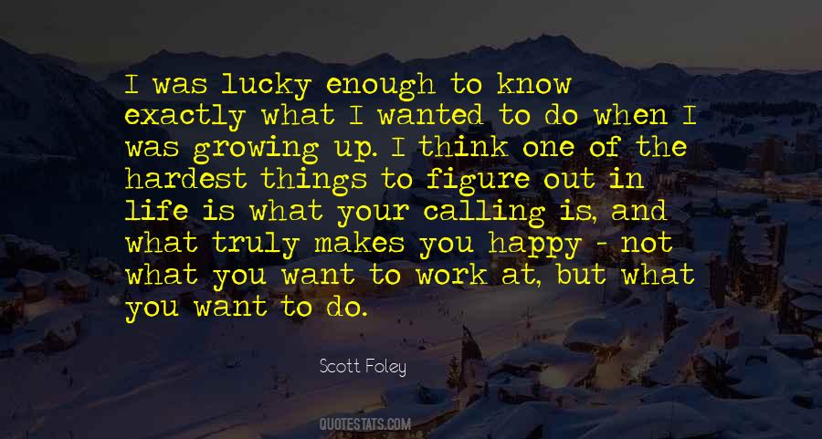 Figure Out What You Want Quotes #715010