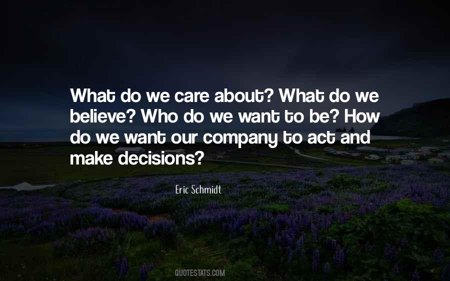 We Care Quotes #1166726