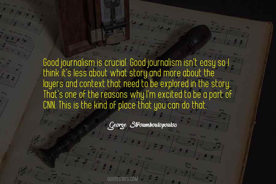 Good Journalism Quotes #98943