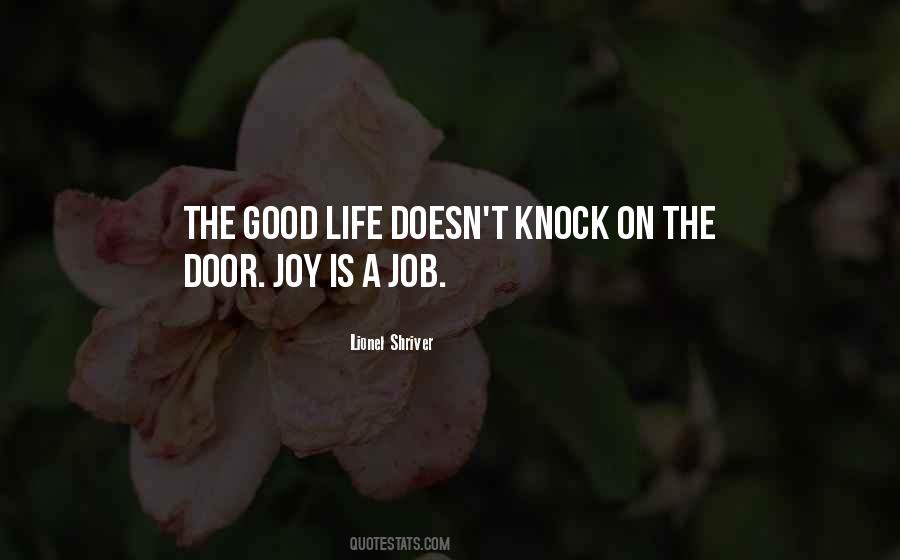 Good Joy Life Quotes #1043813