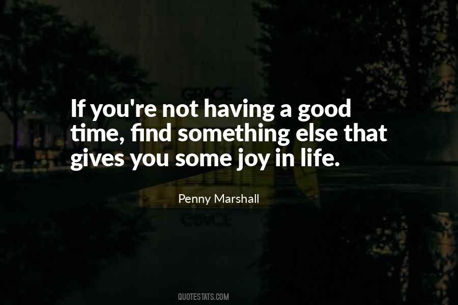 Good Joy Life Quotes #260059