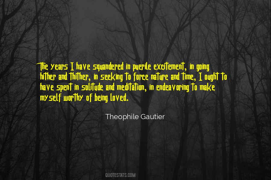 I Love Solitude Quotes #1727050