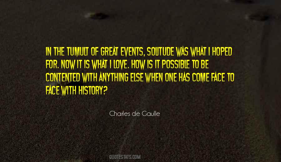 I Love Solitude Quotes #337958