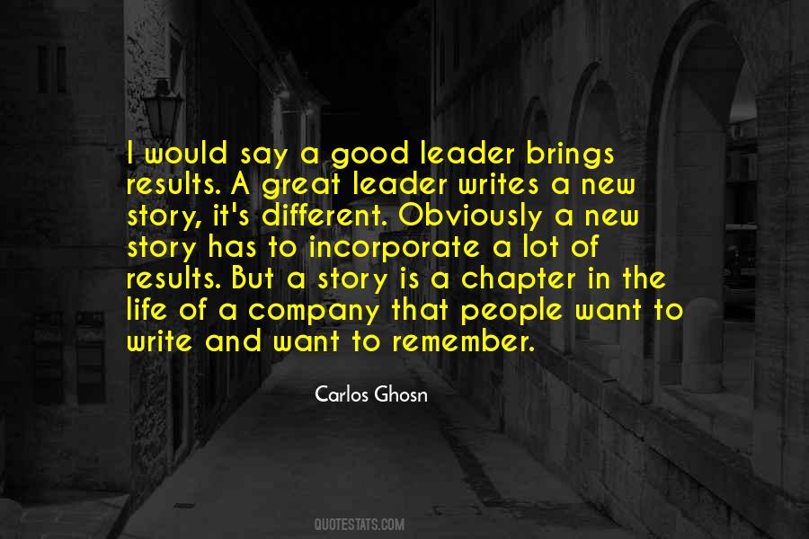 Is A Story In Quotes #351226