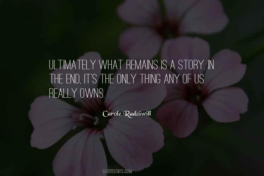 Is A Story In Quotes #385545