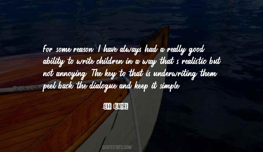 Good Key Quotes #466805