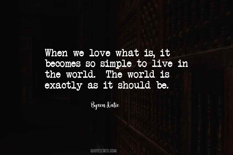 Quotes About It Should Be #1623304