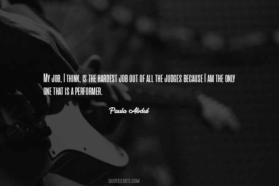 I Am A Performer Quotes #515745