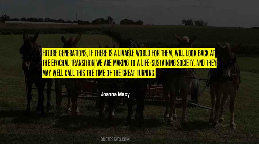 Transition Time Quotes #1533057