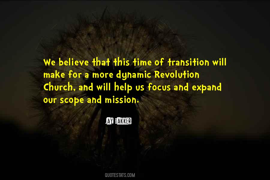 Transition Time Quotes #1866081