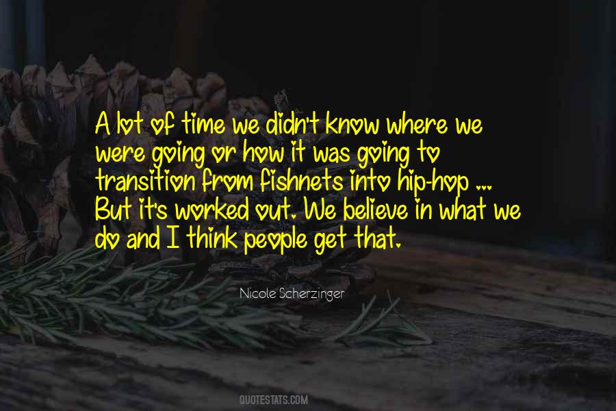 Transition Time Quotes #388685