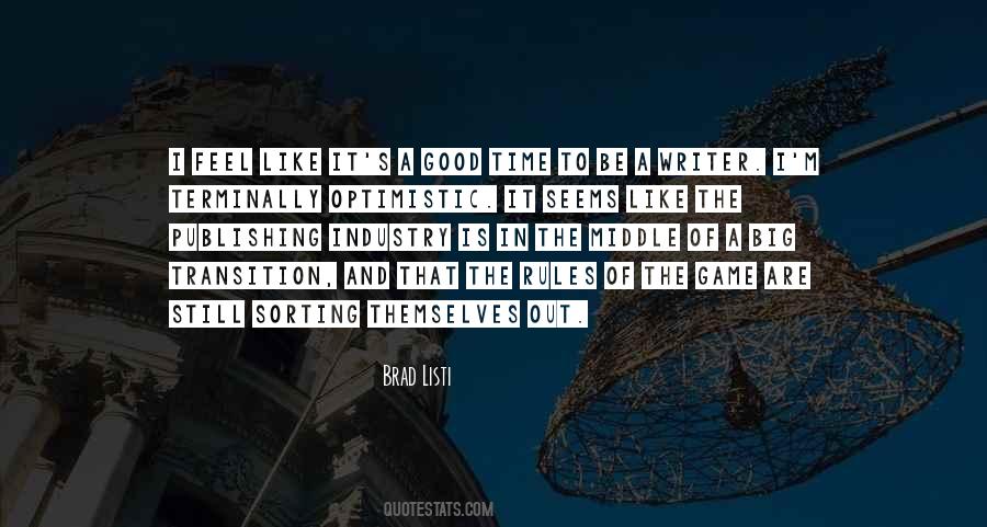 Transition Time Quotes #476658