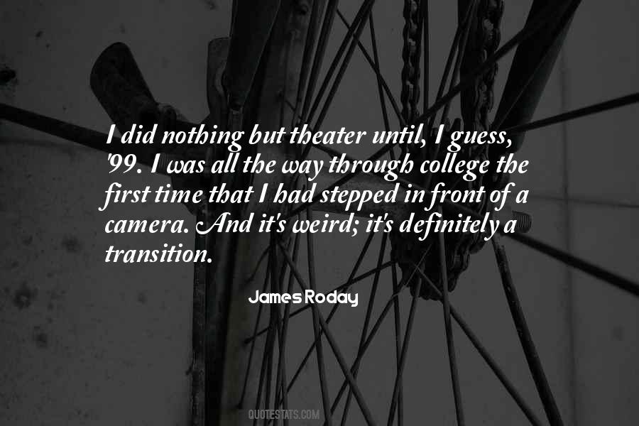 Transition Time Quotes #595184