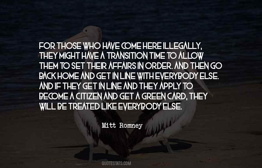 Transition Time Quotes #790380