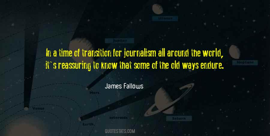 Transition Time Quotes #982099