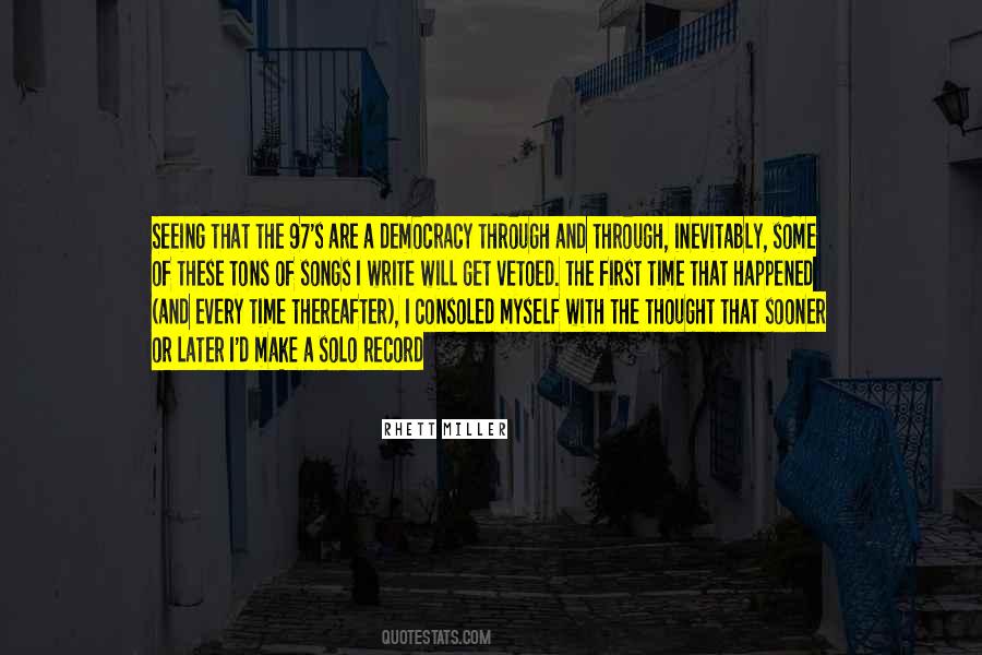 Solo Song Quotes #578320